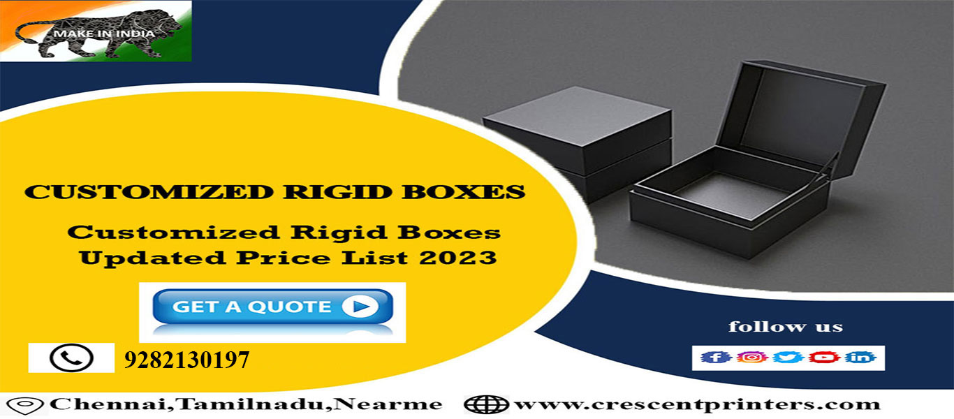 Luxury Rigid Boxes Manufacturers
