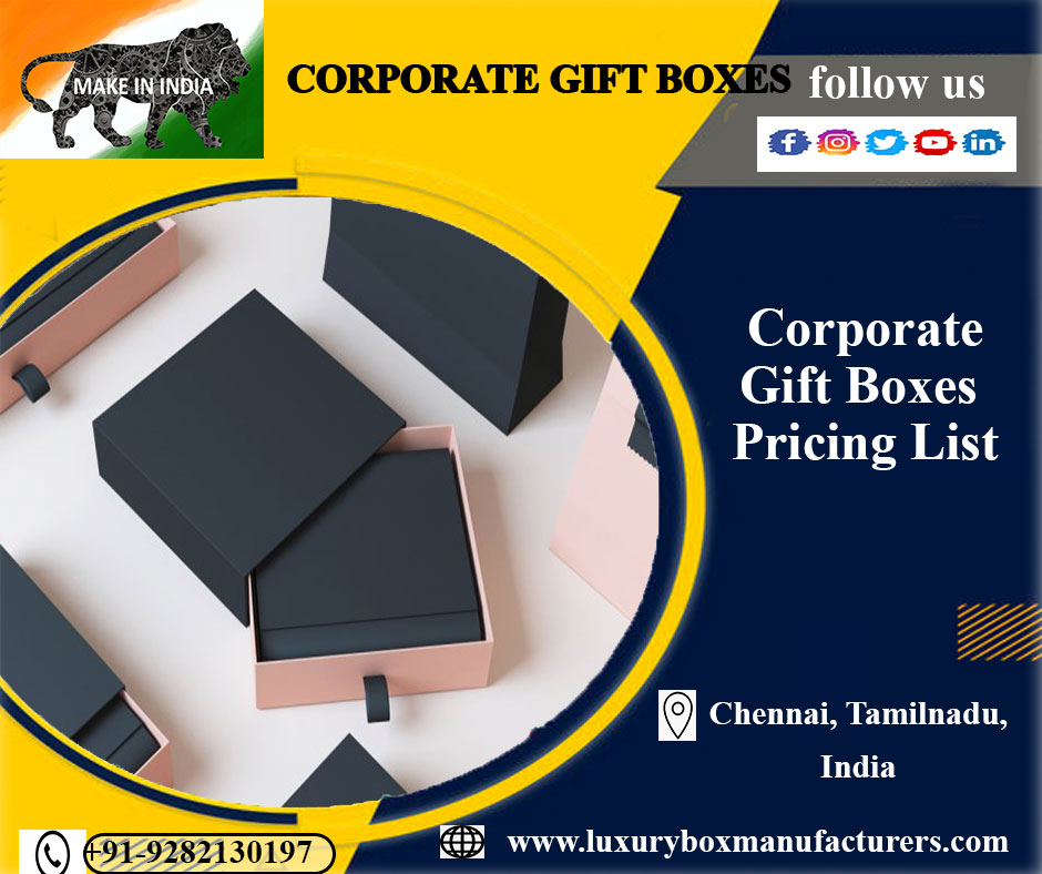 Corporate Gift Boxes Manufacturers