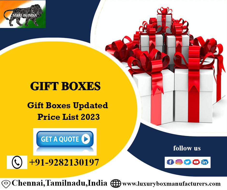 Gift Boxes Manufacturers