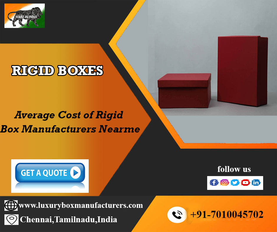 Rigid Boxes Manufacturers